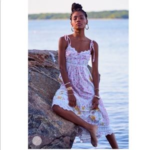 NWT LoveShackFancy Antonella midi dress